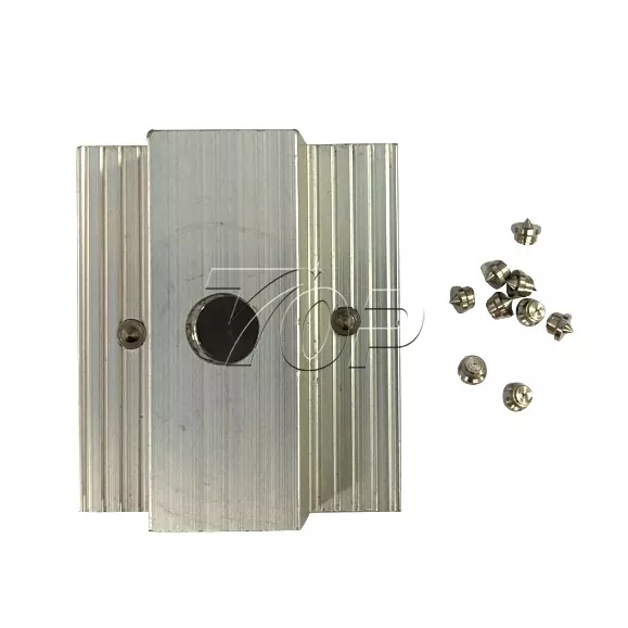 Clamp solar kanthi pins grounding